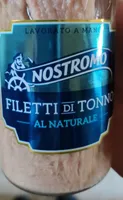 filetti  di tonno al naturale