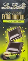 Cioccolato extra fondente con pistacchio