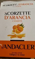 Scorzette d'arancia  candite