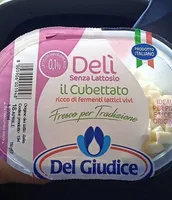 mozzarella cubettata Delí senza lattosio