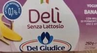 Delì - Yogurt senza lattosio gusto banana