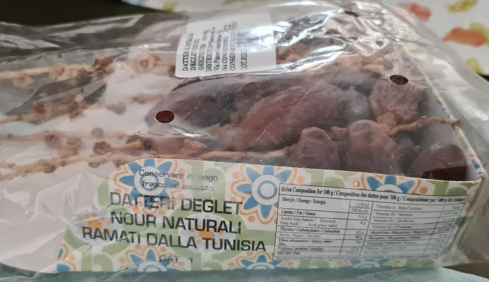 Datteri al naturale