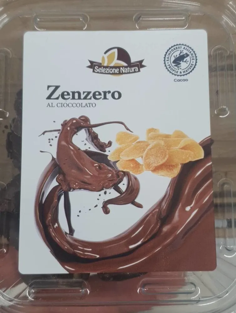 zenzero al cioccolato