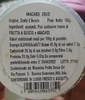 Anacardi crudi