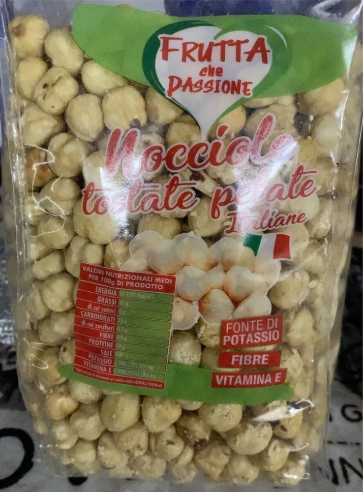Nocciole tostate pelate