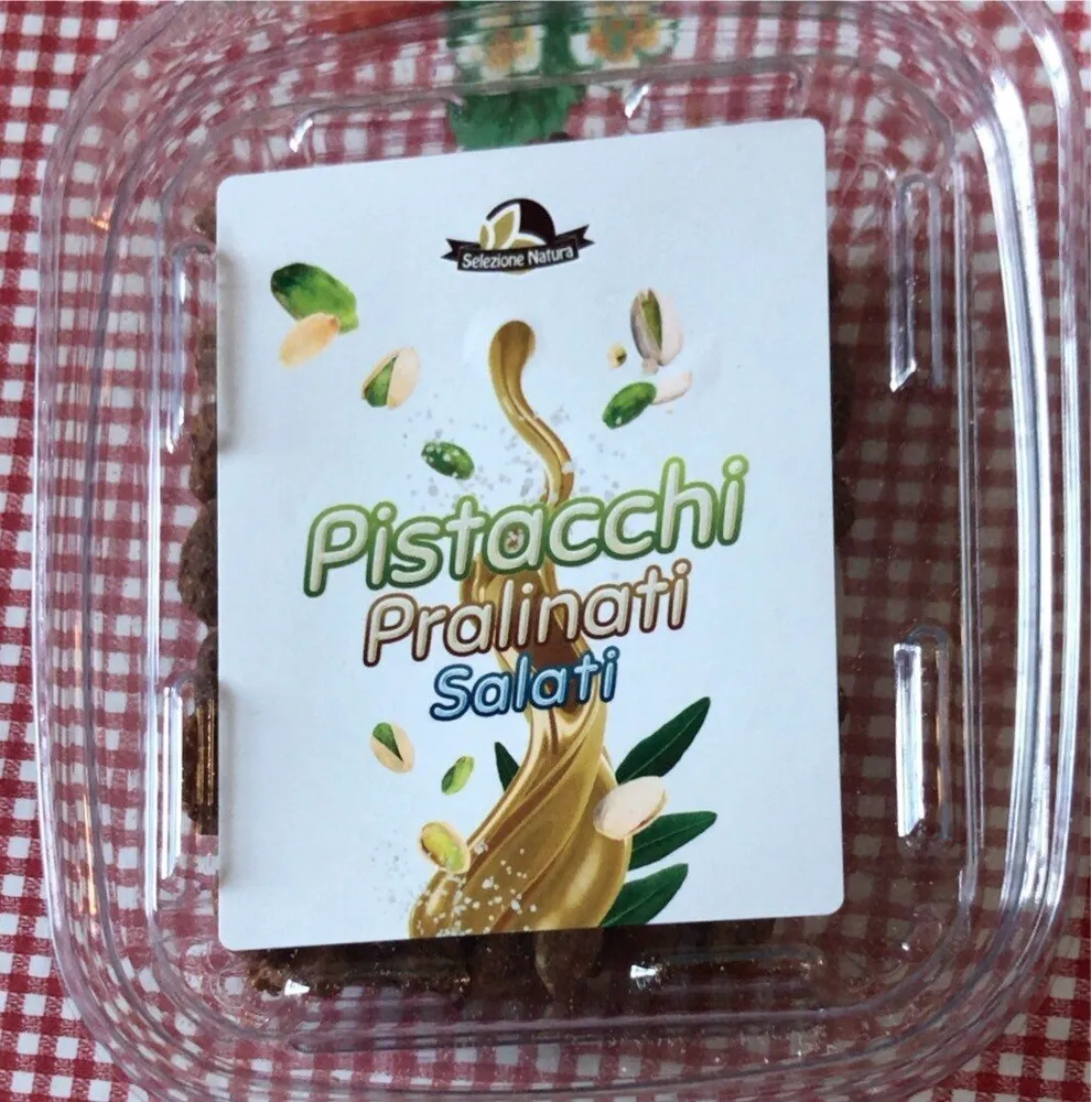 Pistacchi pralinati salati
