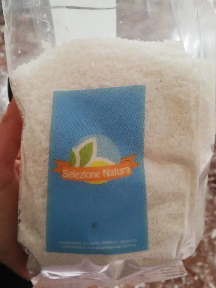 Cocco essiccato raspato