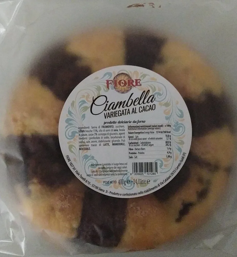 Ciambella variegata al cacao