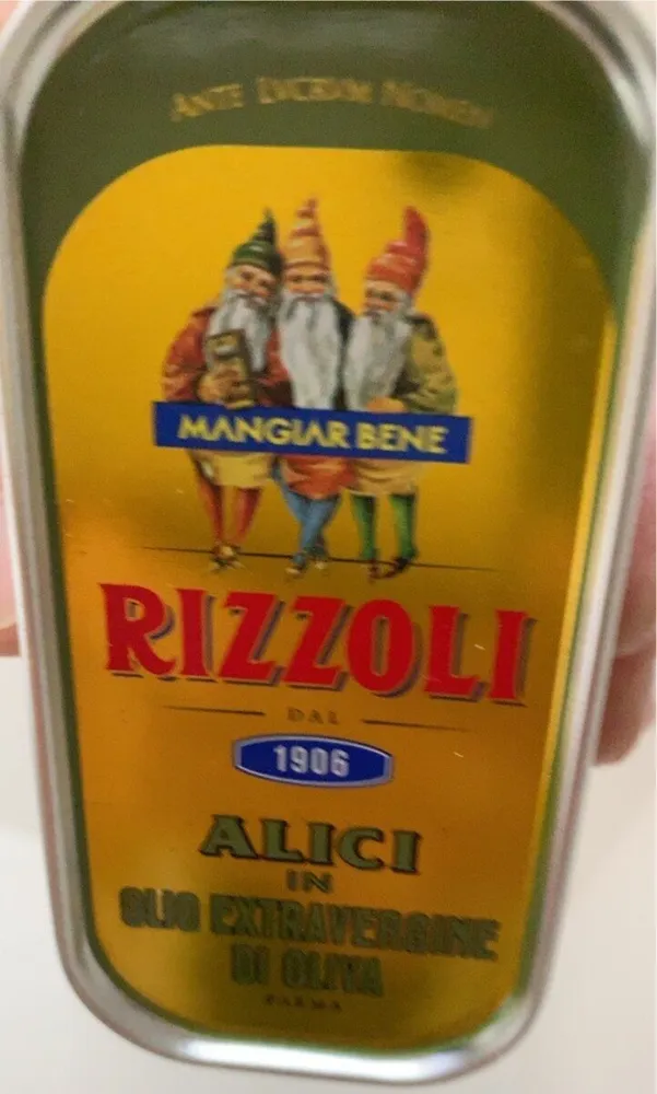 Alici in olio extra vergine di oliva