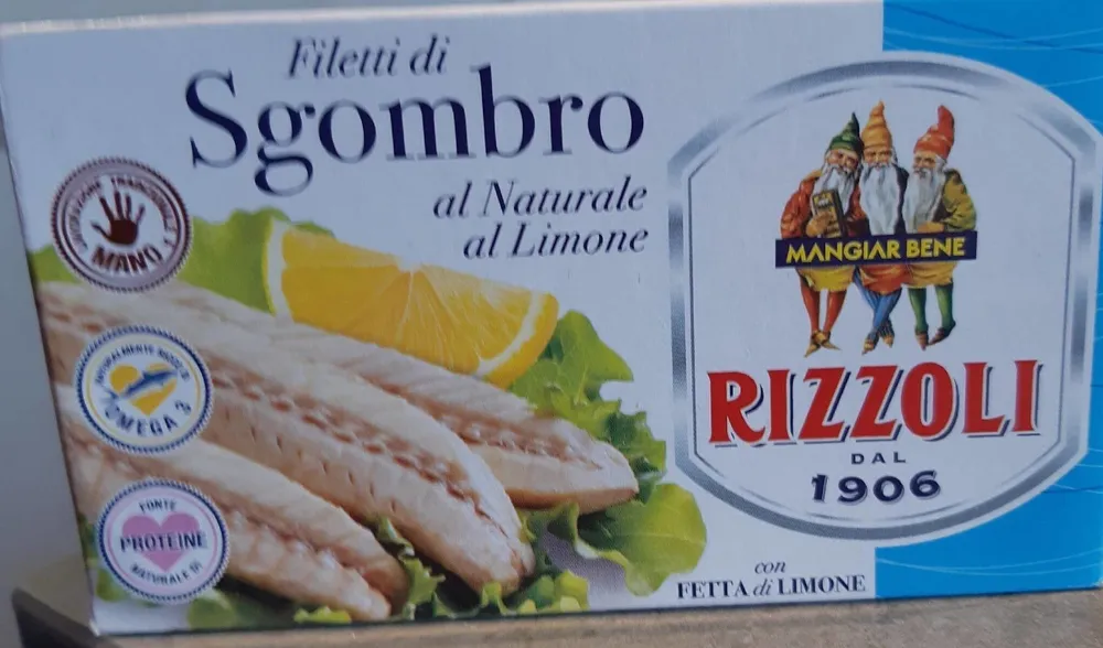 Filetti di sfombro al Naturale al Limone