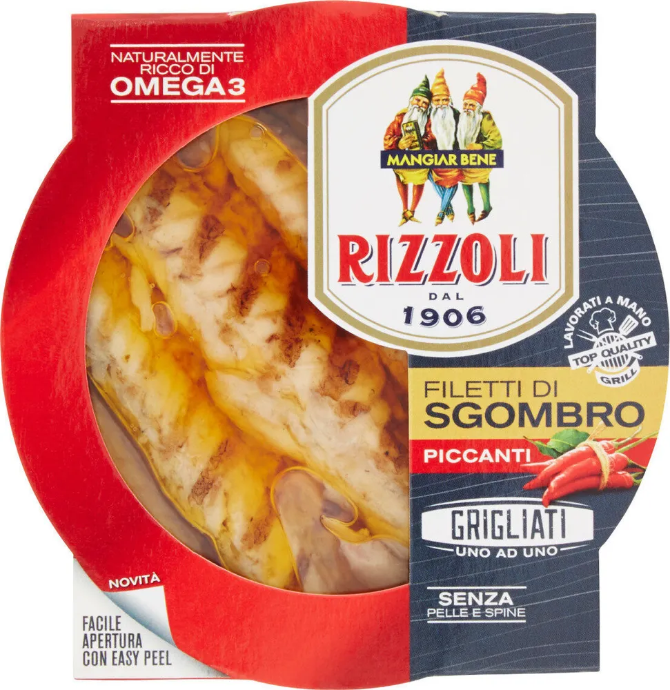 Filetti di sgombro piccanti