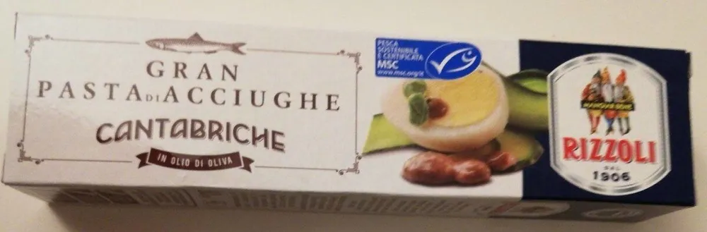 Gran pasta di acciugne