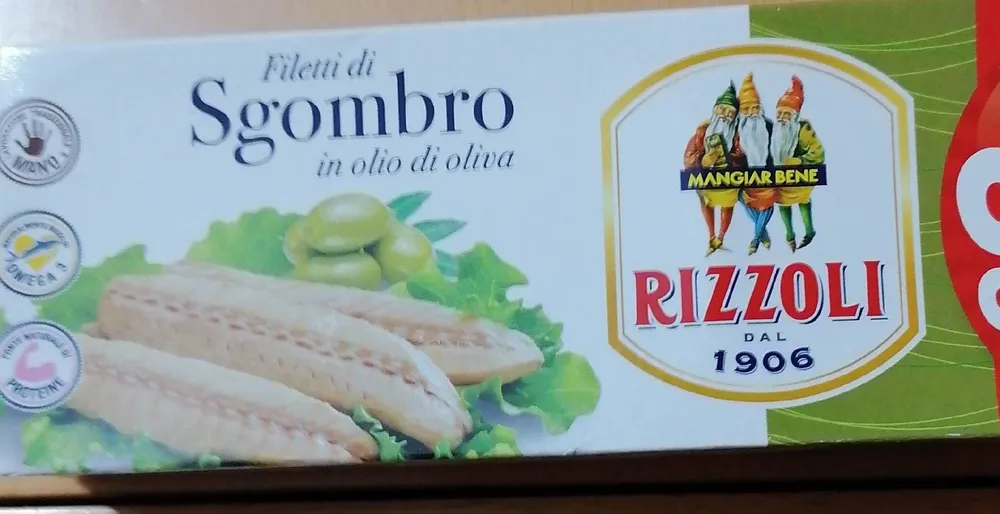 Filetti di sgombro in olio di oliva
