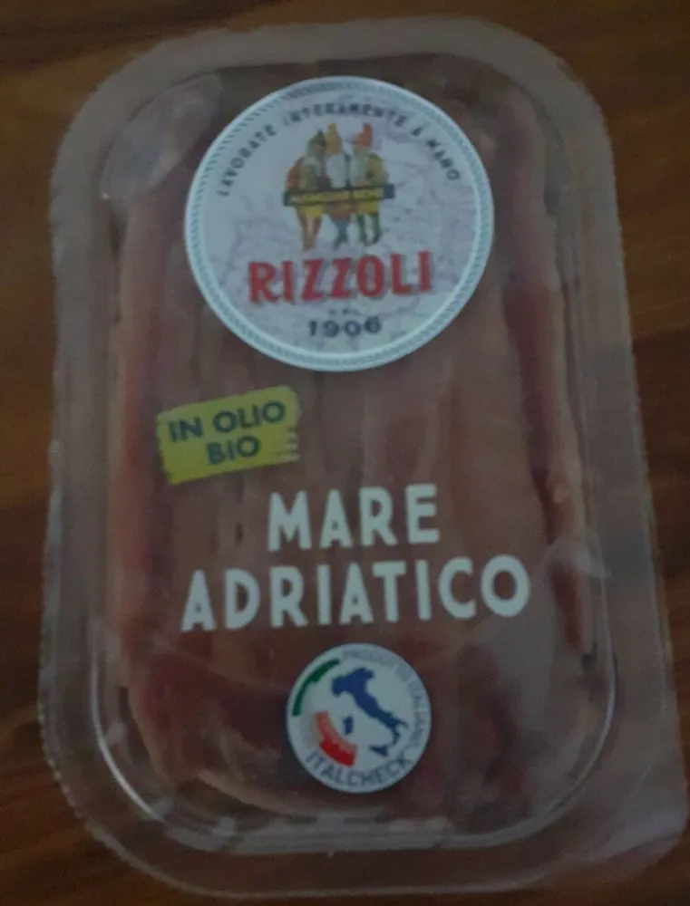 Filetti di alici del Mar Adriatico