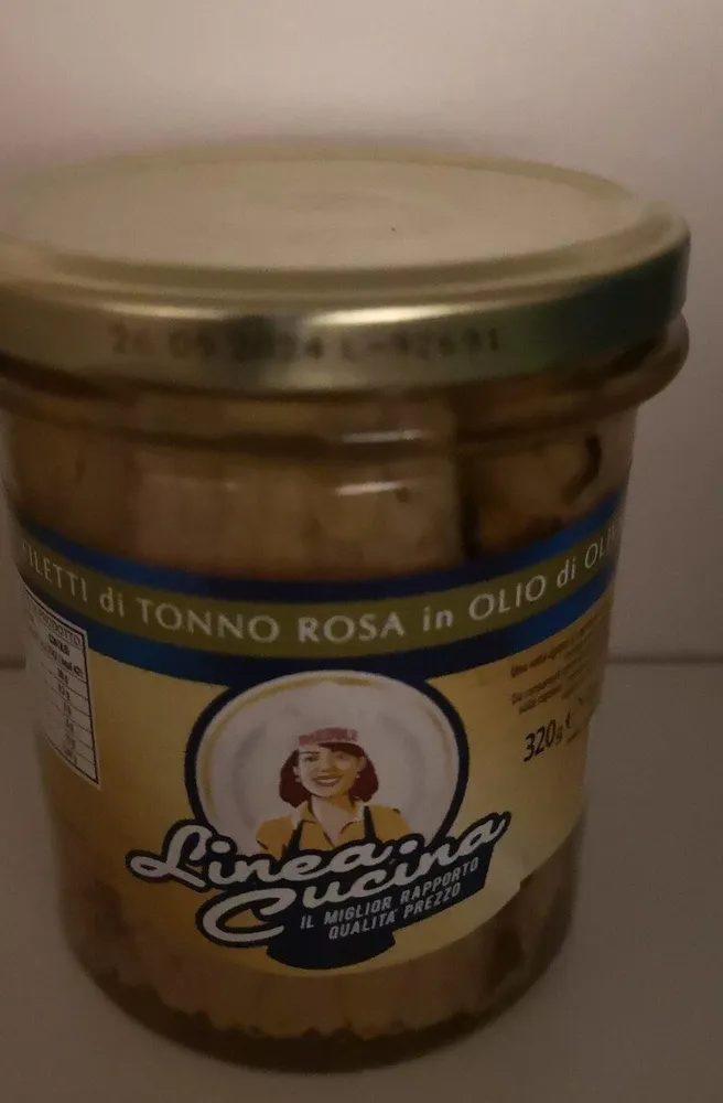Filetto tonno rosa linea cucina