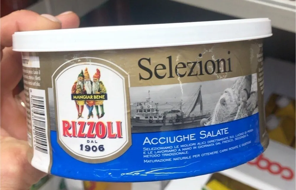 Acciughe salate
