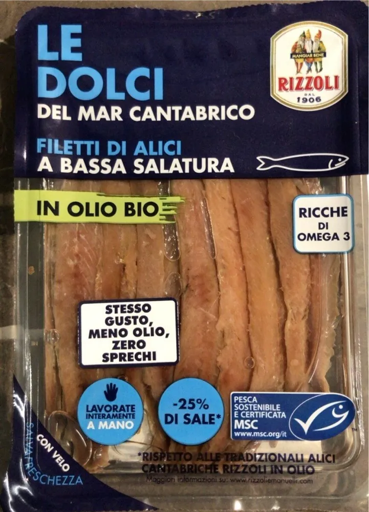 Filetti di alici