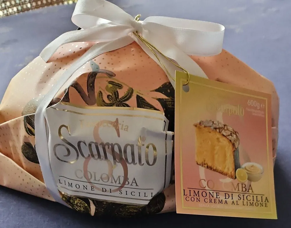 Colomba limone di siciloa