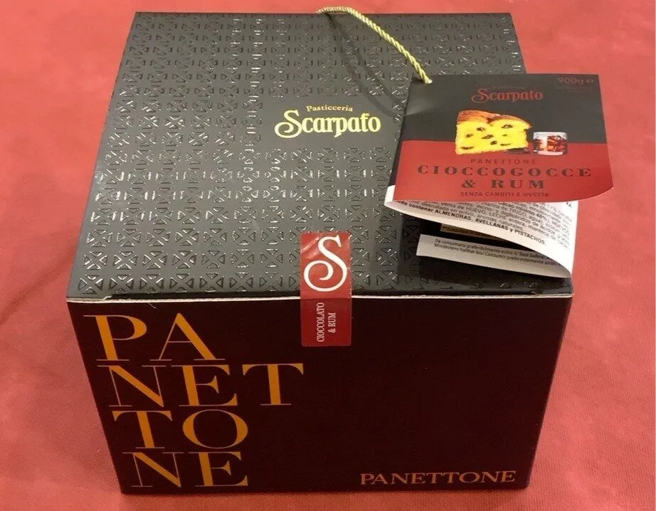 Panettone Rum e Cioccolato