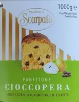 Panettone Cioccopera