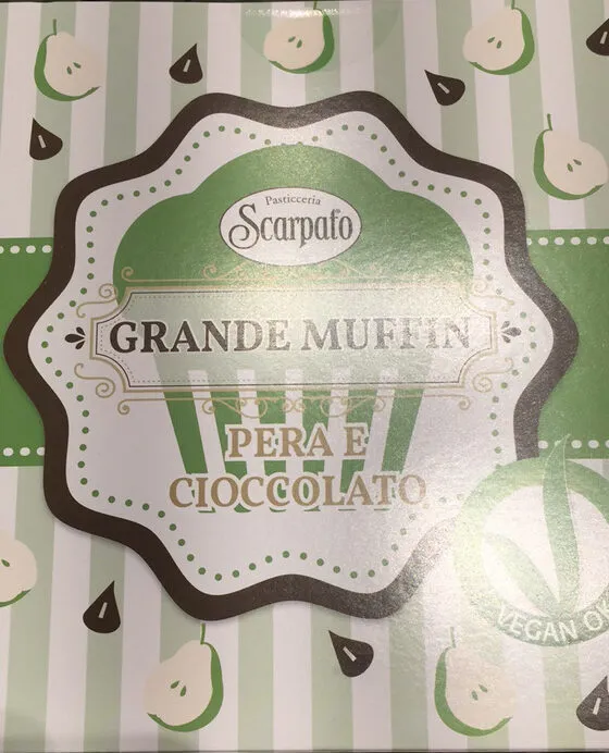 Grande Muffin Pera E Cioccolato