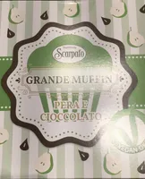 Grande Muffin Pera E Cioccolato