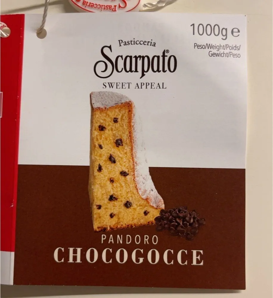 Pandoro chocogocce