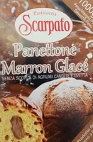 Pannetone marron glace