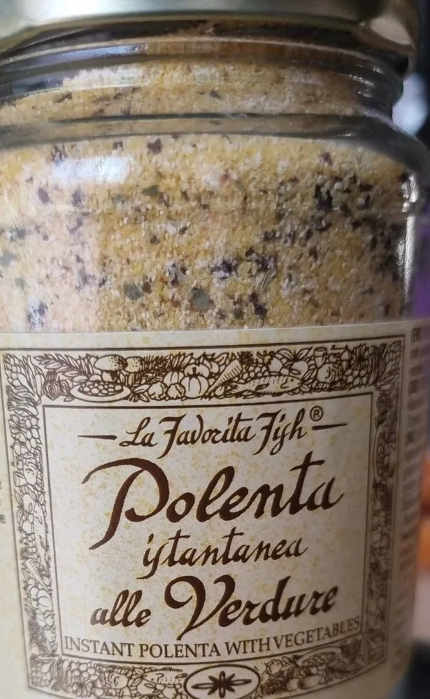 Polenta istantanea di verdure