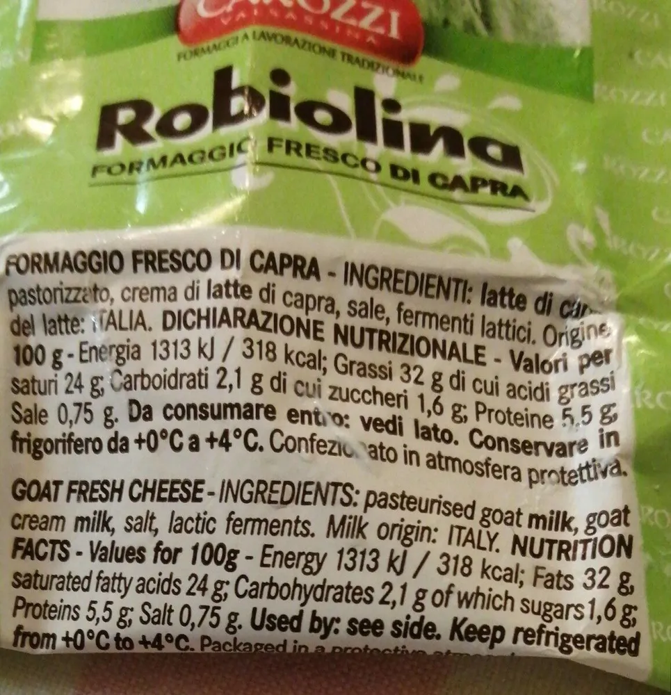 Robiolina di capra