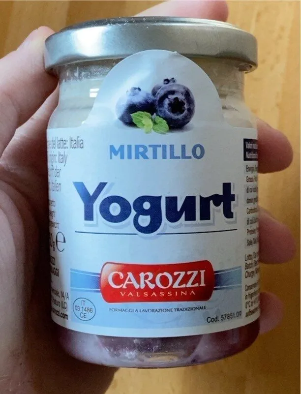 Yogurt mirtillo