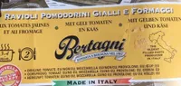 Ravioli pomodorini gialli formaggi