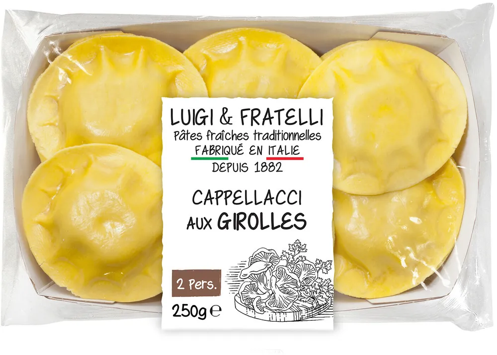 Cappellacci aux Giroles