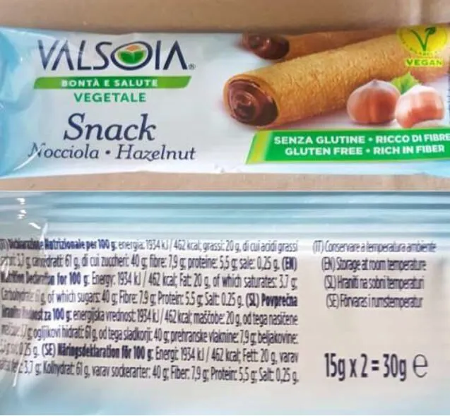 Snack Nocciola • Hazelnut