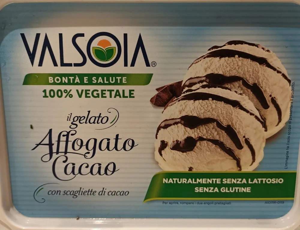Gelato affogato cacao