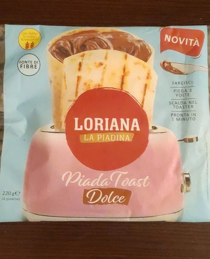 Piadatoast dolce