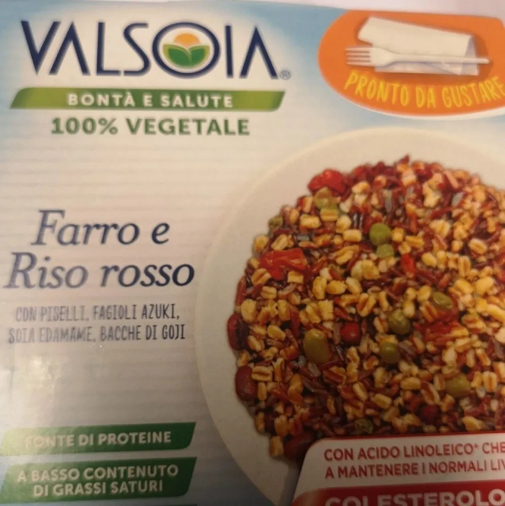 Farro e riso rosso