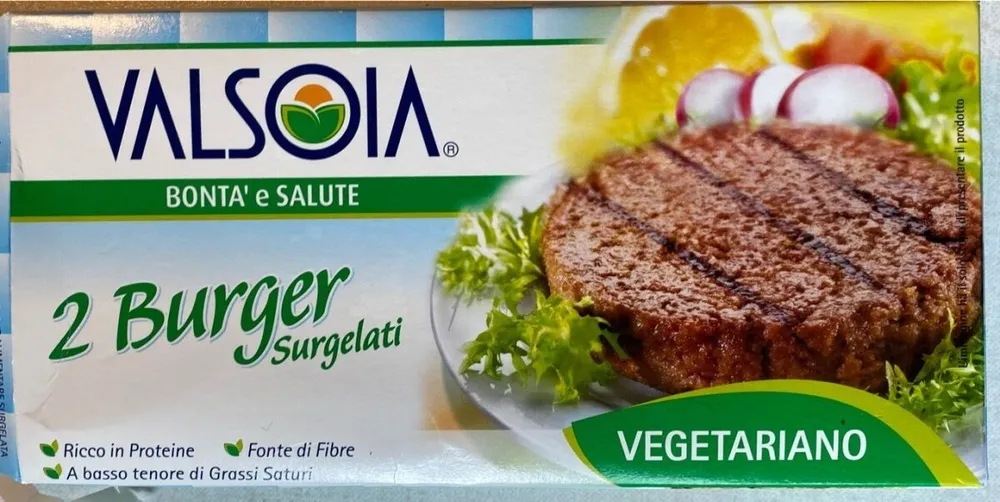 2 Burger Surgelati Vegetariano