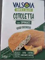 Cotolette con spinaci