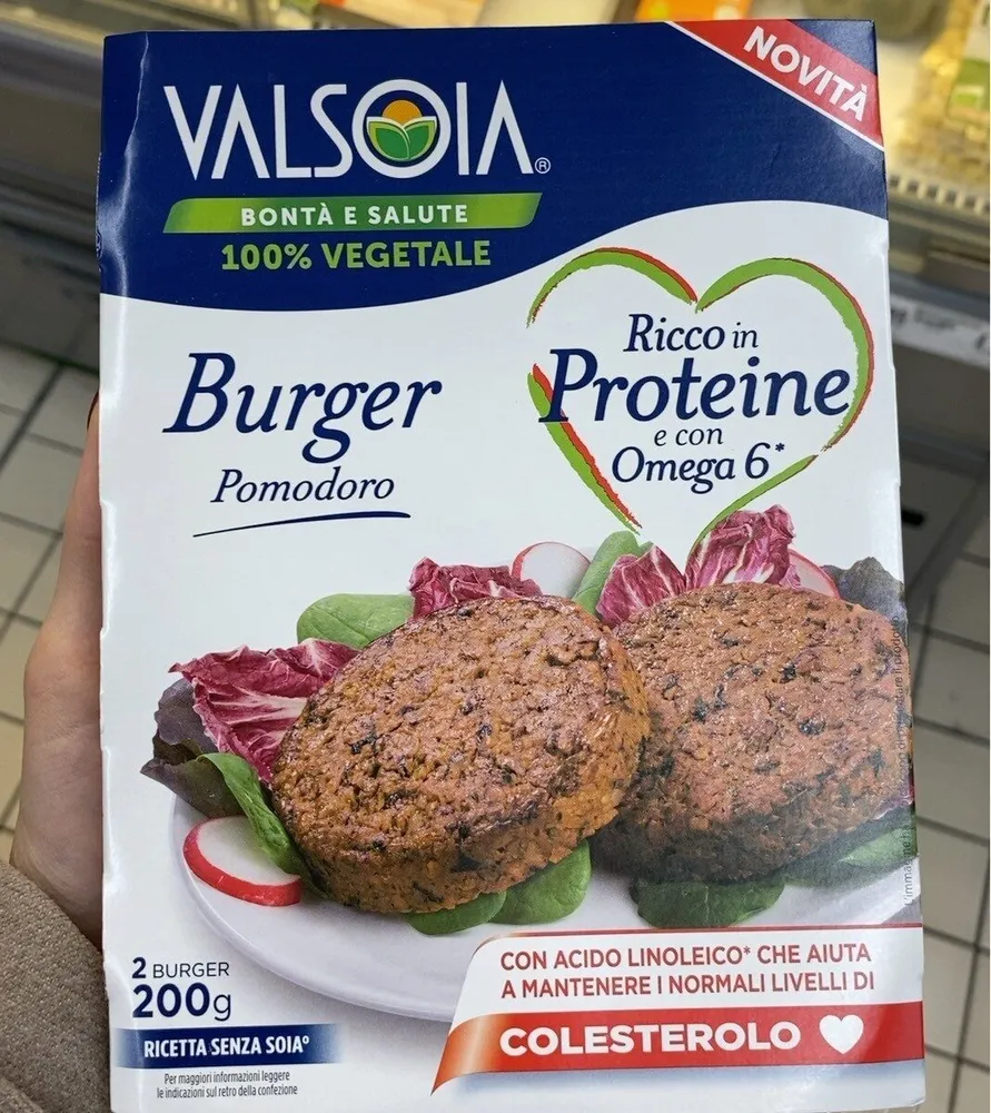 Burger pomodoro