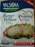 Burger verdure fumè