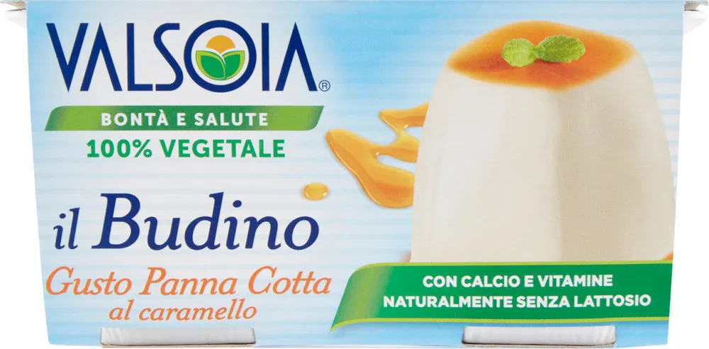 Il budino gusto panna cotta al caramello