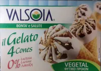 Conos de helado vegetal