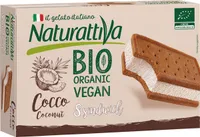 Bio organic vegan sandwich sabor nata ecológico