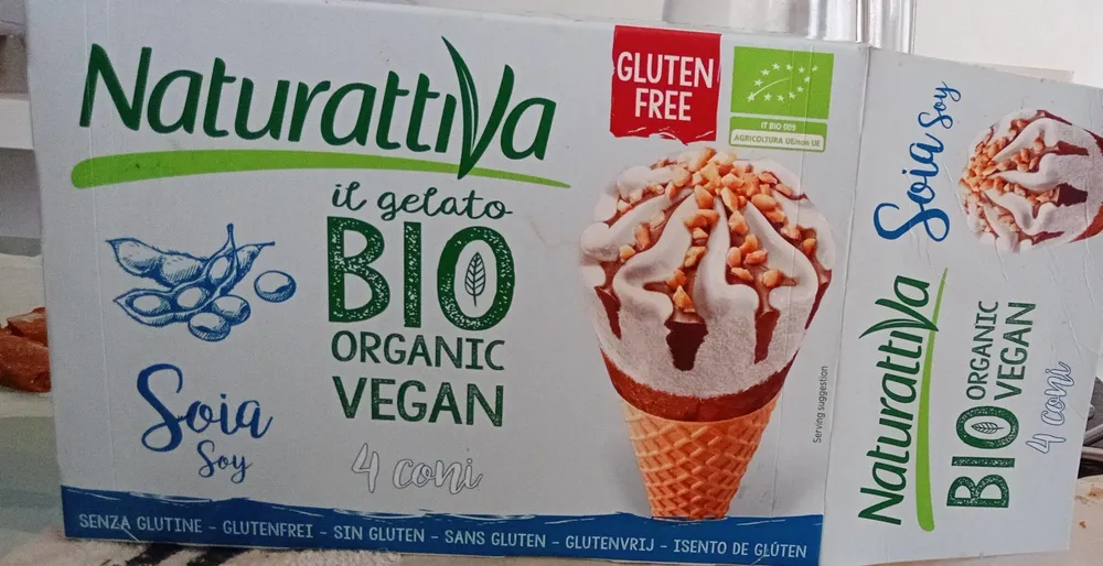 Helado bio vegan