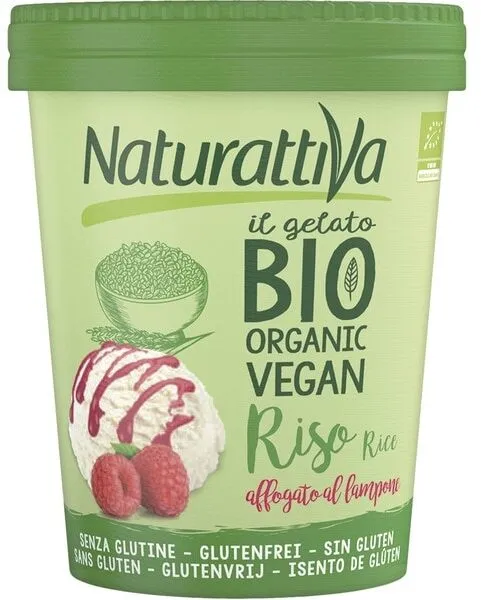 Gelato Riso Lampone