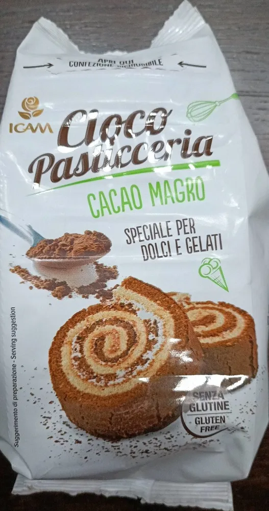 cioco pasticceria cacao magro