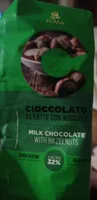 Cioccolato al latte con nocciole