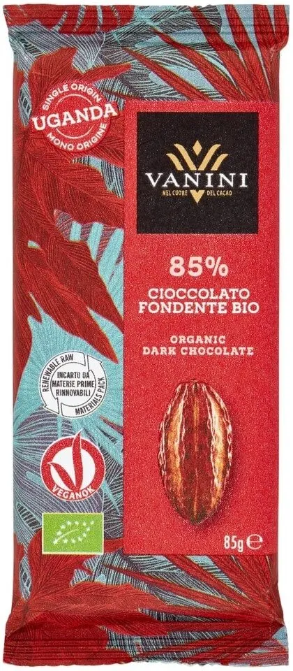 Cioccolato fondente bio 85%