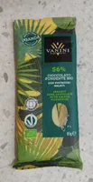 Cioccolato fondente bio con pistacchi salati